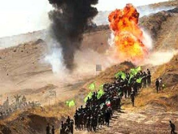 رزمایش گردان های واکنش سریع بیت المقدس در قهاوند آغاز شد