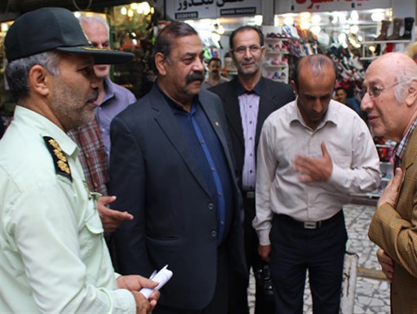 گشت مشترک اتاق اصناف، اداره صنعت و اماکن ساری در بازار +تصاویر