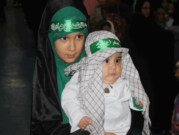 همایش شیرخوارگان حسینی در مشگین‌شهر برگزار شد+ تصاویر