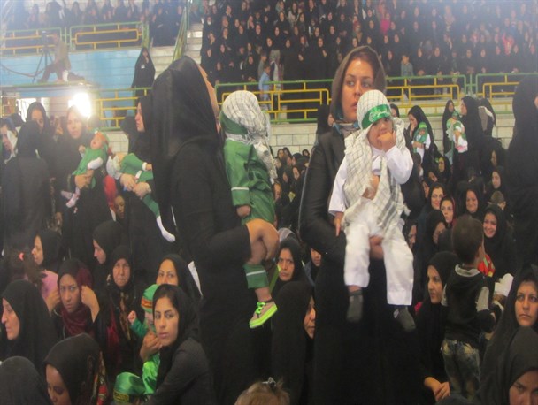 همایش شیرخوار گان حسینی در گرمسار برگزار شد+تصاویر
