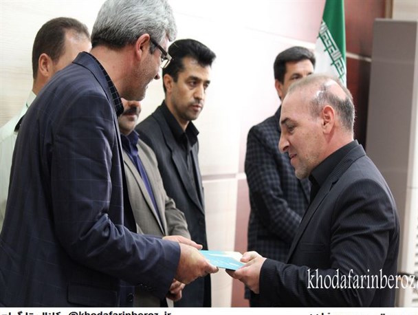 بخشدار بخش مرکزی شهرستان خدا آفرین منصوب شد