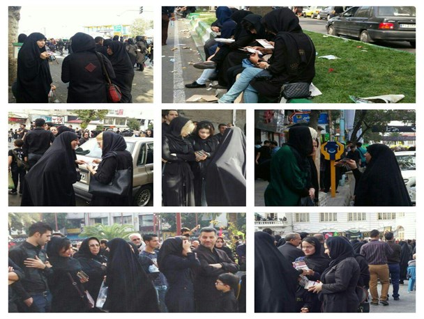 آغاز به کار پویش مردمی "چرا حجاب" در گیلان + تصاویر