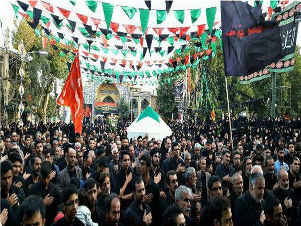 تصاویری زیبا از عزاداری باشکوه "مریانجی‌ها" در ماه محرم