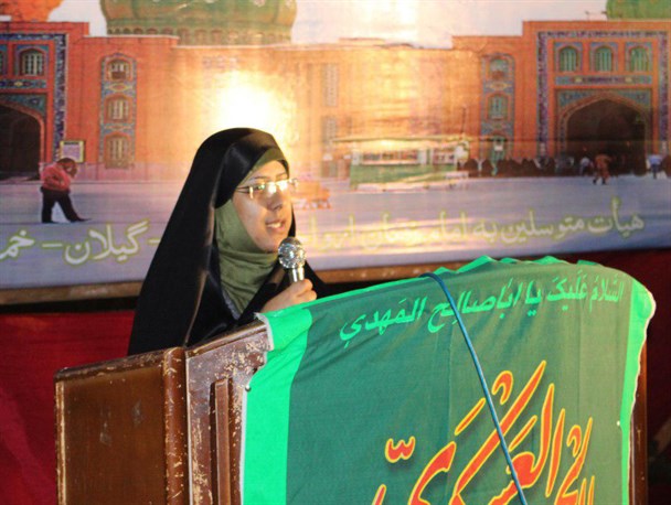 شعر بانوی گیلانی  در واکنش به سخنان گستاخانه رییس جمهور آمریکا علیه ایران