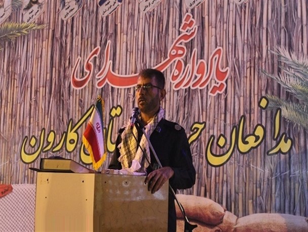 یادواره شهدای مدافع حرم شهرستان کارون برگزار شد