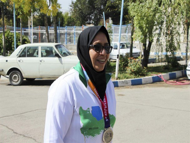 استقبال از ورزشکار افتخارآفرین در شهرکرد