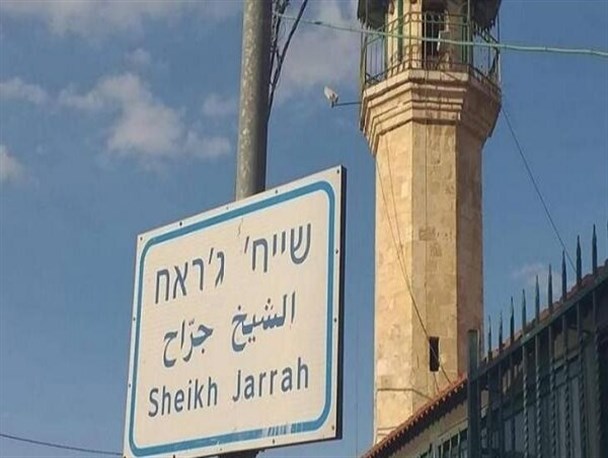 درگیری شدید فلسطینیان با صهیونیست‌ها در محله شیخ جراح