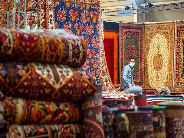 تولید ماهانه ۴۴۰۰ متر فرش دستبافت در خراسان شمالی