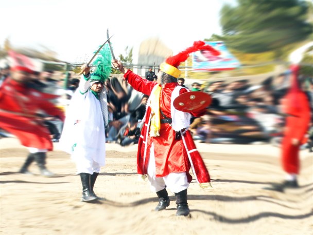بزرگترین مراسم تعزیه خوانی گناباد روز گذشته برگزار شد+تصاویر