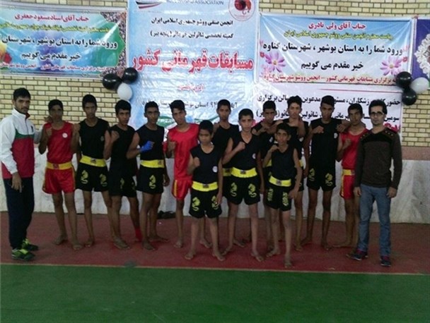 ۴ مدال طلا مسابقات کشوری سهم ووشو کاران رودباری