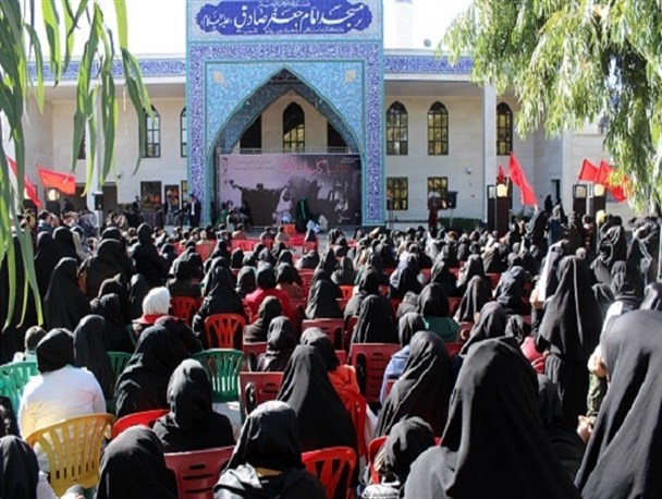 مراسم حماسی معنوی «با کاروان آل الله» در دانشگاه آزاد پیشوا برگزار شد + تصاویر