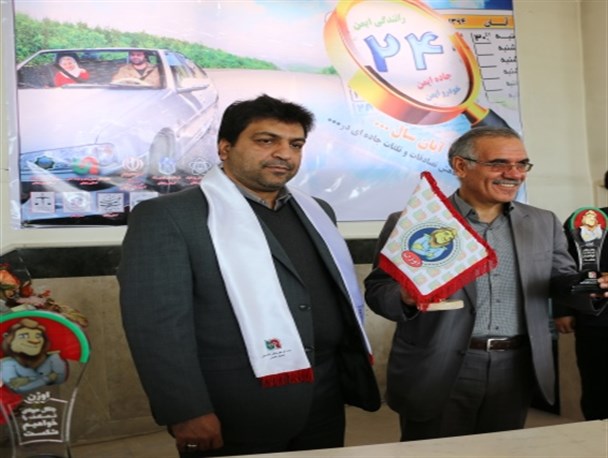 شیر "اوژن" با هدف پیشگیری از سوانح جاده ای در زنجان رونمایی شد