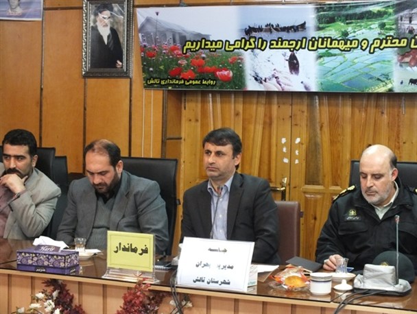 جلسه مدیریت بحران شهرستان تالش برگزار شد