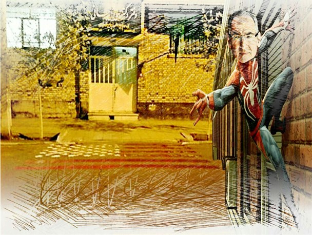 کاریکاتور/مرد عنکبوتی ایران