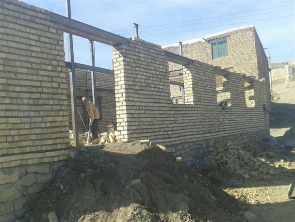 ساخت حسینیه حضرت ابوالفضل العباس (ع) روستای برکت آباد