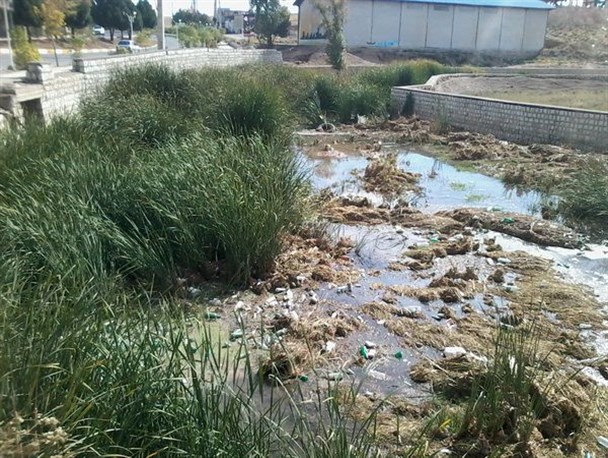 کانال آب سراب دوره پس از لایروبی!