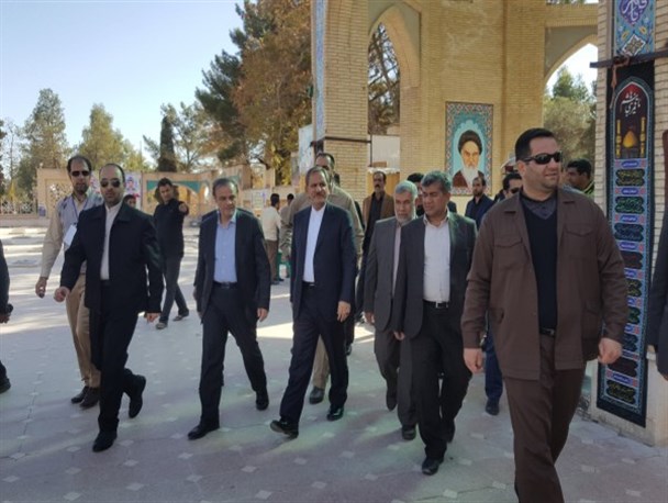 افتتاح طرح های عمرانی سیرجان با حضور معاون اول رئیس جمهور
