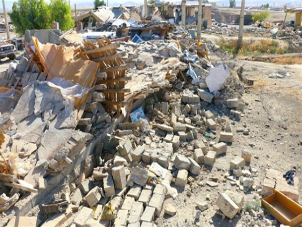 روستاهای نزدیک سرپلذهاب در گیلانغرب تخریب صد درصدی شده اند