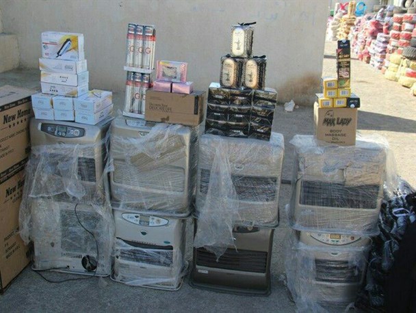 توقیف 855 میلیون ریالی انواع کالای قاچاق در چابهار