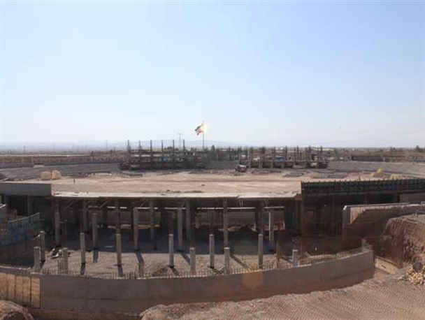 پیشرفت ۶۰ درصدی ورزشگاه شهدای مس رفسنجان در شش سال