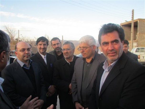 حضور معاون وزیرنیرو درشهرستان های قاینات وزیرکوه+تصاویر
