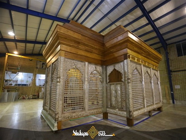 تصاویر/ساخت‌ضریح‌امامین‌عسکریین(ع)