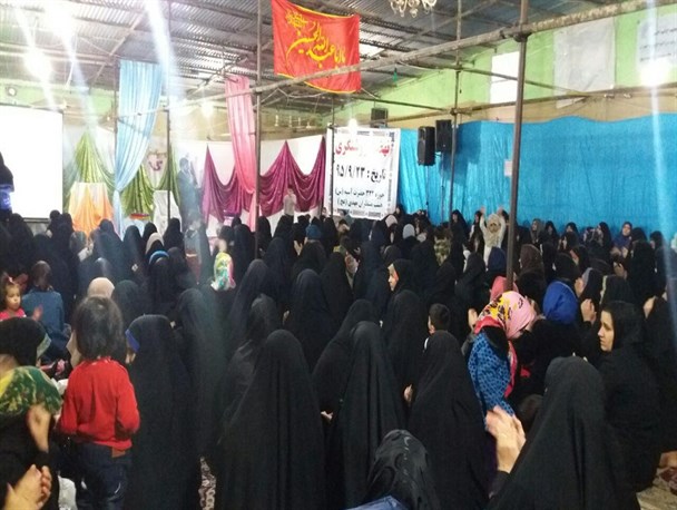 جشن بیعت با صاحب الزمان (عج) در مشکین دشت برگزار شد+تصاویر