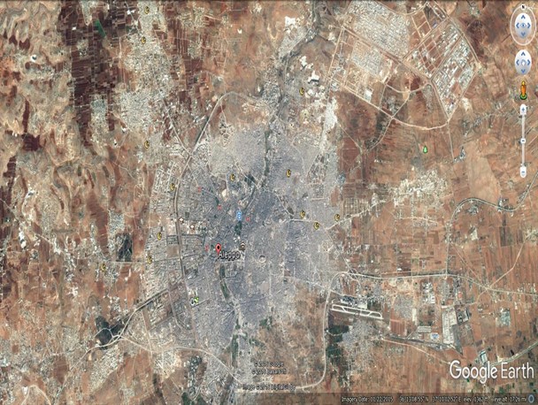 حلب در کمین‌گاه ماهواره‌های گوگل پس از آزاد سازی