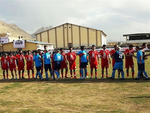 برتری تیم فوتبال ستارگان برابر منتخب استان کرمانشاه