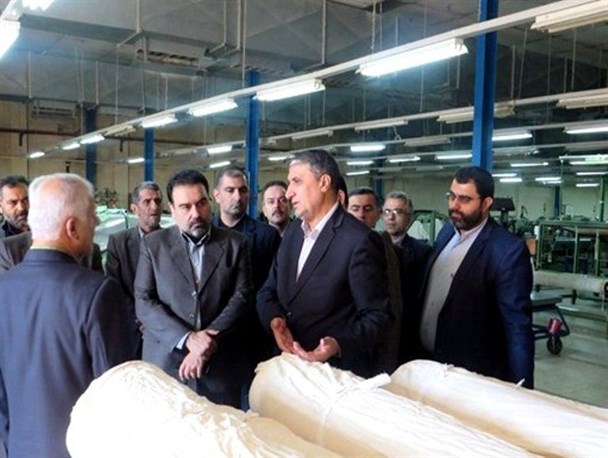 بازدید سرزده استاندار مازندران از کارخانه نساجی قائم‎شهر