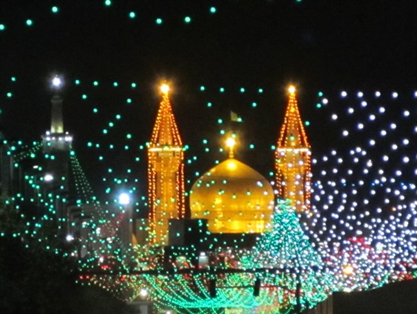 برپایی جشن میلاد امام حسن عسکری(ع) در حرم رضوی