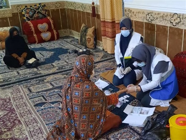 ویزیت رایگان، هدیه سفیدپوشان جهادگر به نیازمندان در سیستان و بلوچستان