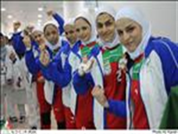 حضور بانوان کرمانشاهی در چهارمین مرحله از اردوی تیم ملی کبدی جوانان