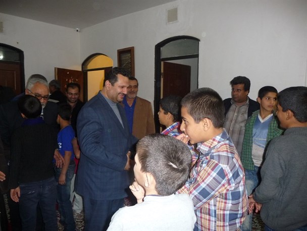 فرماندار سرخس از مرکز خیریه نگهداری کودکان امام علی (ع) بازدید کرد