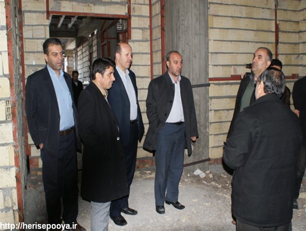 بازدید رئیس دانشگاه علوم پزشکی از بیمارستان هریس