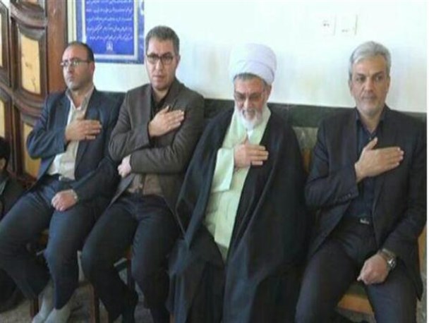 مراسم سوگواری آیت اله هاشمی رفسنجانی در نیر برگزار شد