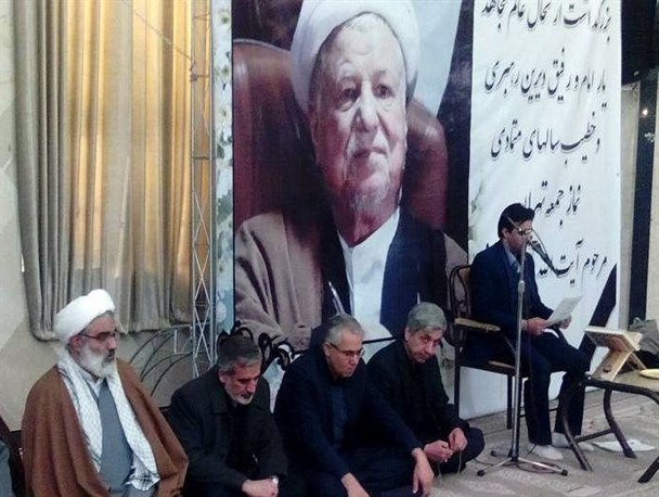 تصاویر/ مراسم ارتحال هاشمی رفسنجانی با حضور استاندار البرز در مهرشهر برگزارشد