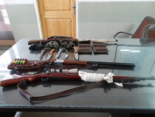 27قبضه اسلحه شکاری مجاز و غیرمجاز در شهرستان اسکو کشف و ضبط شد