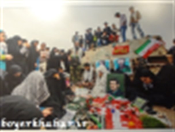 برپایی نمایشگاه هنرهای تجسمی در شهر یاسوج +تصاویر