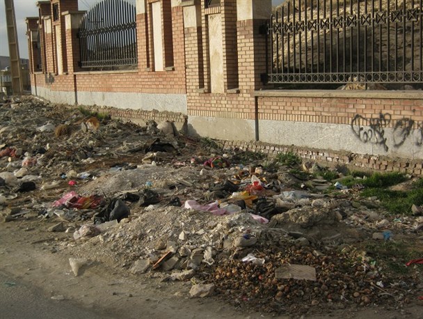 تصاویری از زشتی های شهر بوکان