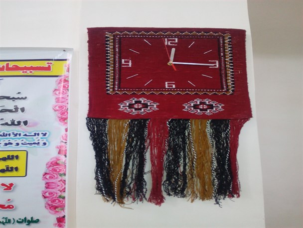 ترکمن ترکیب هنر دستی ترکمن و ساعت +تصاویر