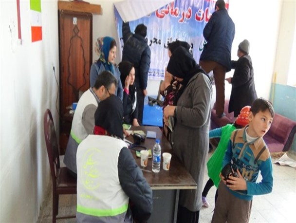 ارائه خدمات پزشکی رایگان در مناطق محروم میاندوآب + تصاویر