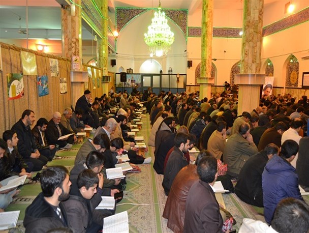 محفل انس با قرآن در مسجدالرضا (ع) گیلاوند/تصاویر