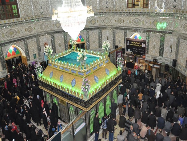 مراسم سالروز شهادت امامزادگان آقاعلی عباس و سید محمد(ع)+ تصاویر