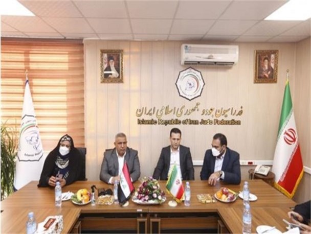 دیدار خضیر با میراسماعیلی/ امضای تفاهم‌نامه همکاری بین فدراسیون‌های جودو ایران و عراق