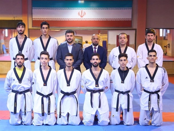 بازدید رییس فدراسیون تکواندو عراق از اردوی تیم‌ملی ایران