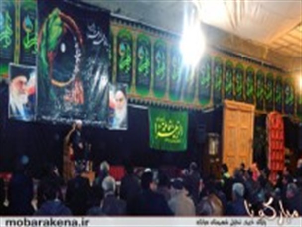 مراسم سوگواری یاس نبوی در امامزاده سید نصرالدین محمد(ع) دیزیچه برگزار شد