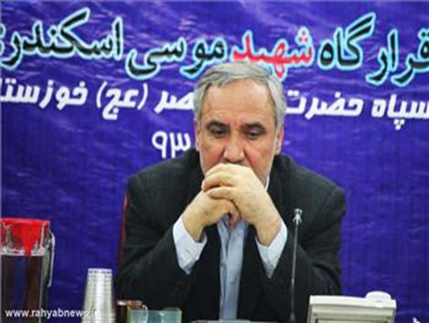 گردوخاک بدترین و خرید کالا از داخل استان بهترین حوادث سال93 از نگاه استاندار خوزستان