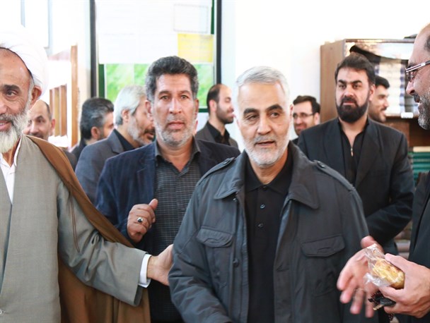 سردار سلیمانی در یادواره شهدای مسجدالرسول (ص) کرمان + تصاویر