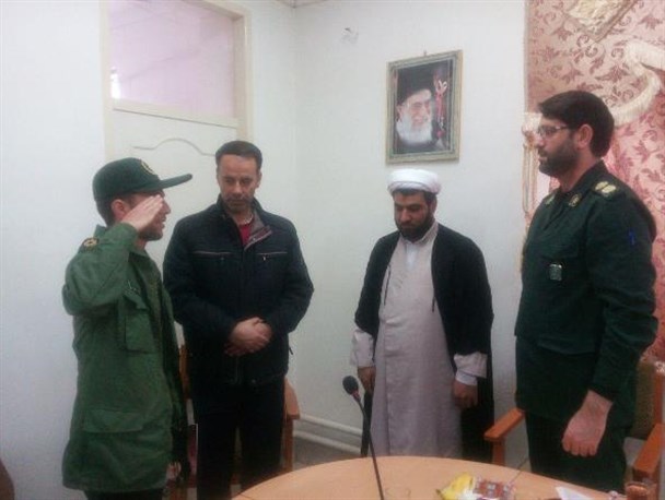 فرمانده جدید حوزه روستایی مقاومت بخش فیروز کوثر معرفی شد